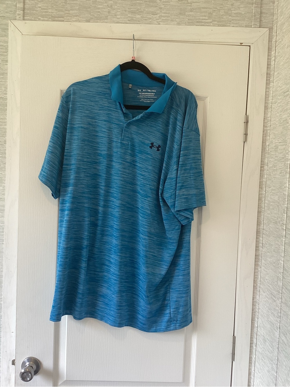 Under Armour Men's Blue Polo XLT EUC